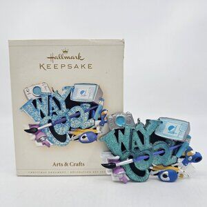 Hallmark Keepsake Way Cool Christmas Tree Ornament and Magnet Arts & Crafts 2006